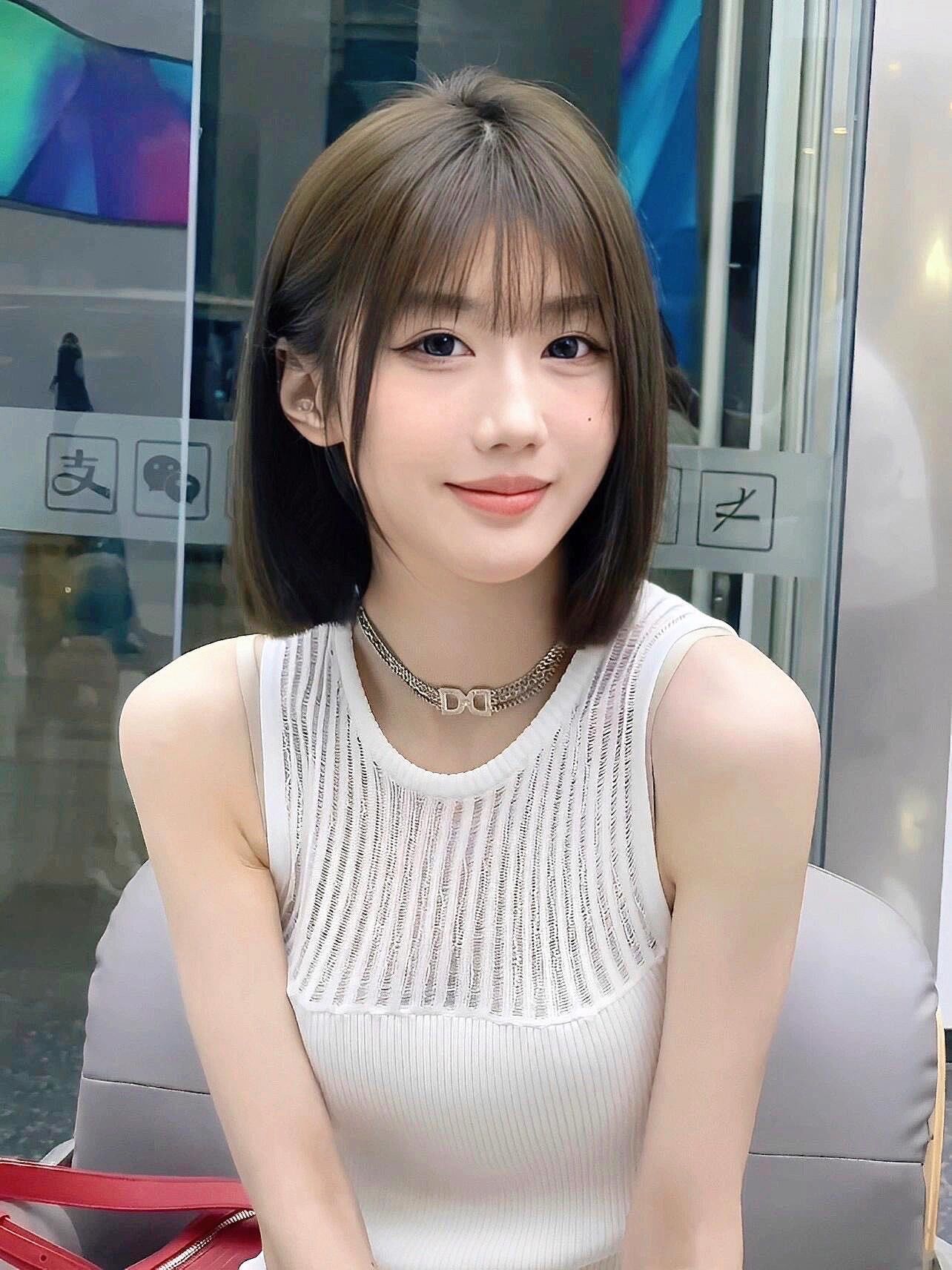 不玩水不夏天#不剪短发不夏天#简单又好看的发型 #减龄中短发沸型