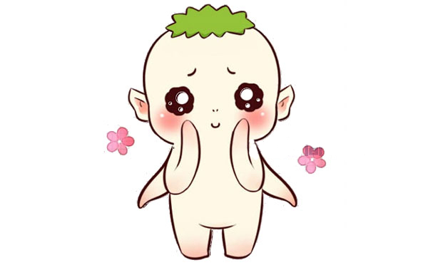 捉妖记里可爱的胡巴简笔画