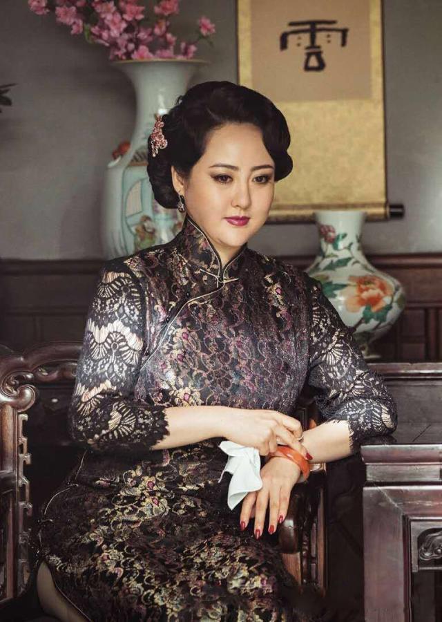 马程程|老酒馆|旗袍_新浪新闻