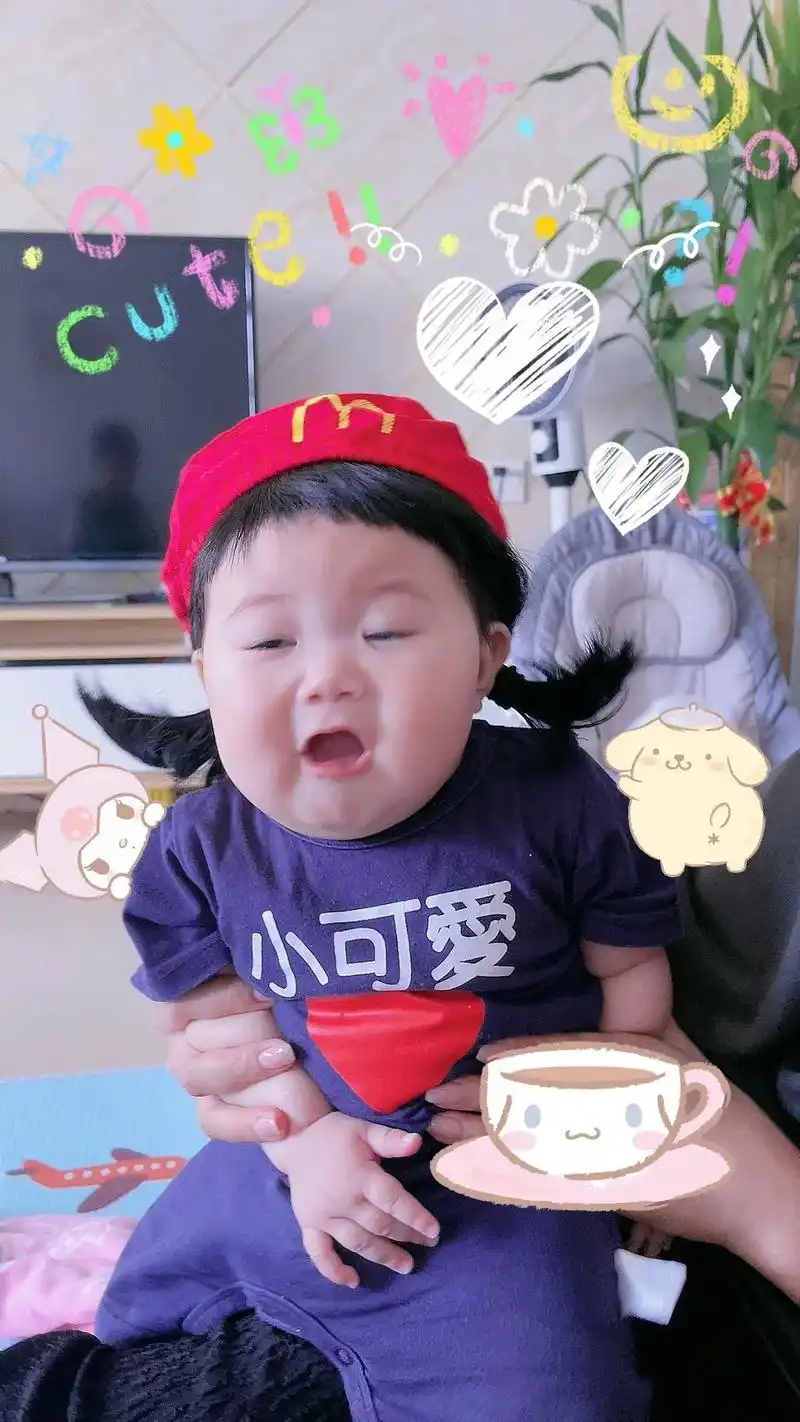 真嘟好可爱.宝宝真的太好玩啦～#被小宝宝这表情拿捏了 #阔爱 - 抖音