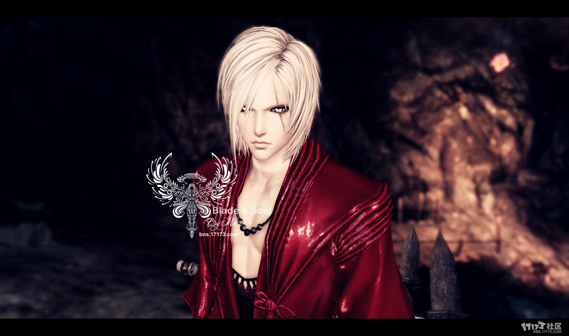 冷酷白眼刀疤帅男,暗黑风格的暖男男爵