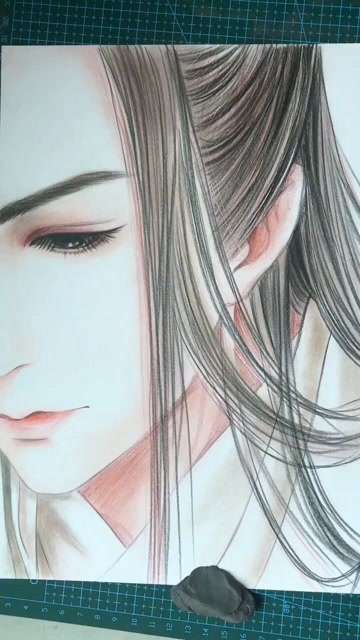 教你如何画古风帅哥的侧脸,学会之后你就是绘画大师