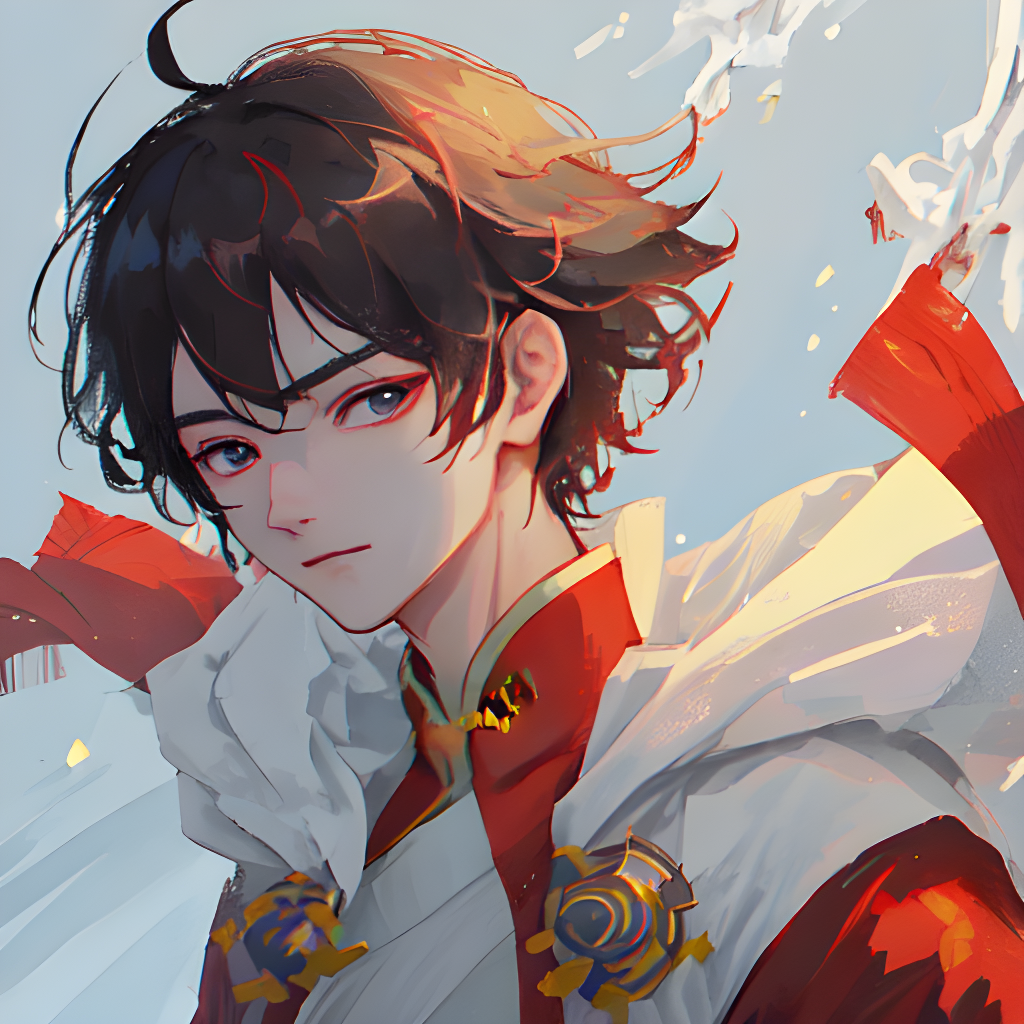 男头像高冷伤感动漫