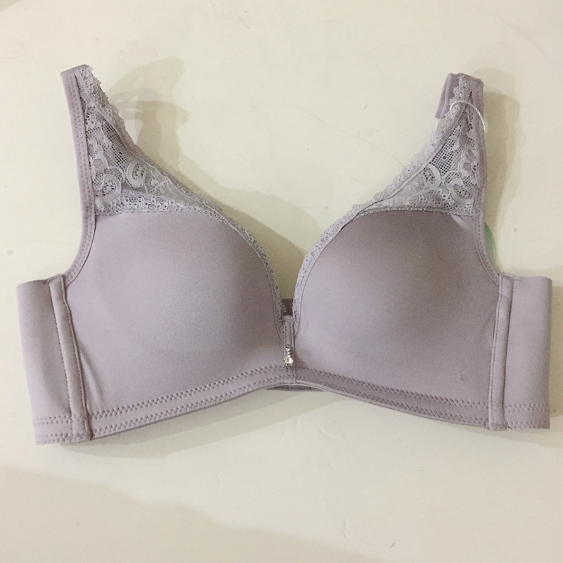 娅茜19内衣无钢圈文胸女聚拢调整深v胸罩819346