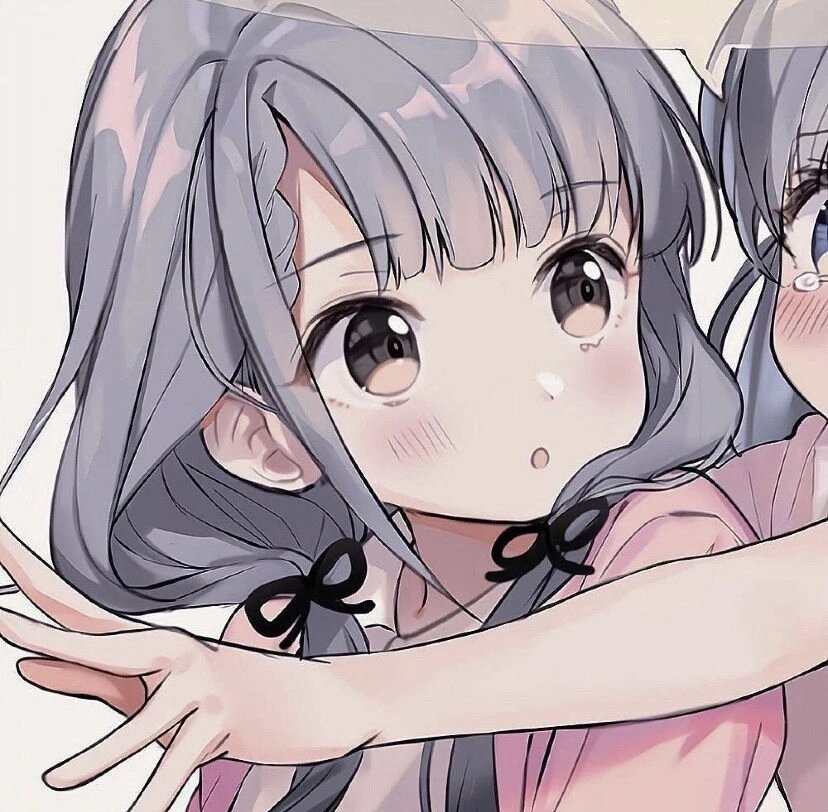 动漫二人闺蜜头像 自截头像