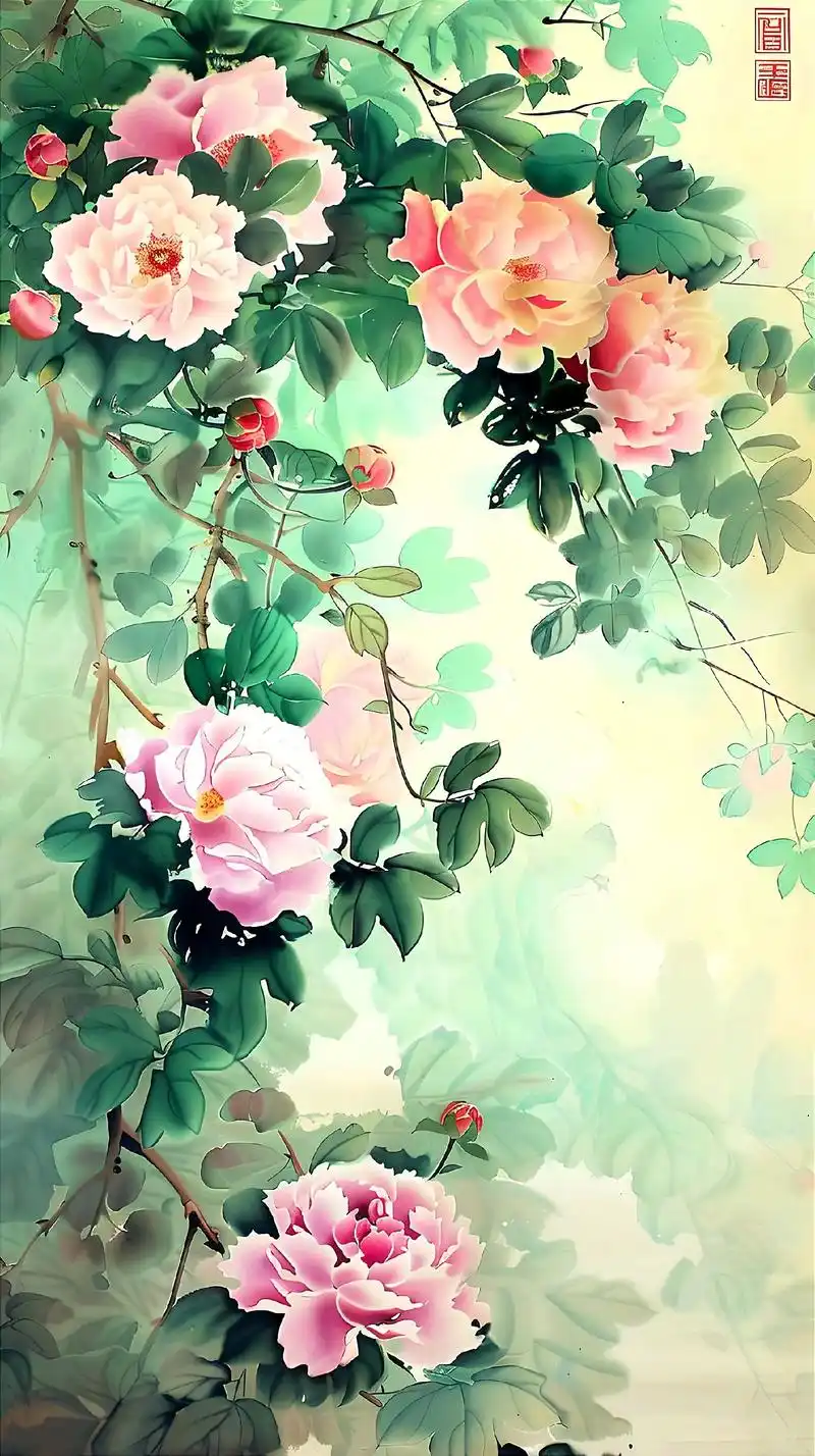 国色天香牡丹花 #花开富贵 - 抖音