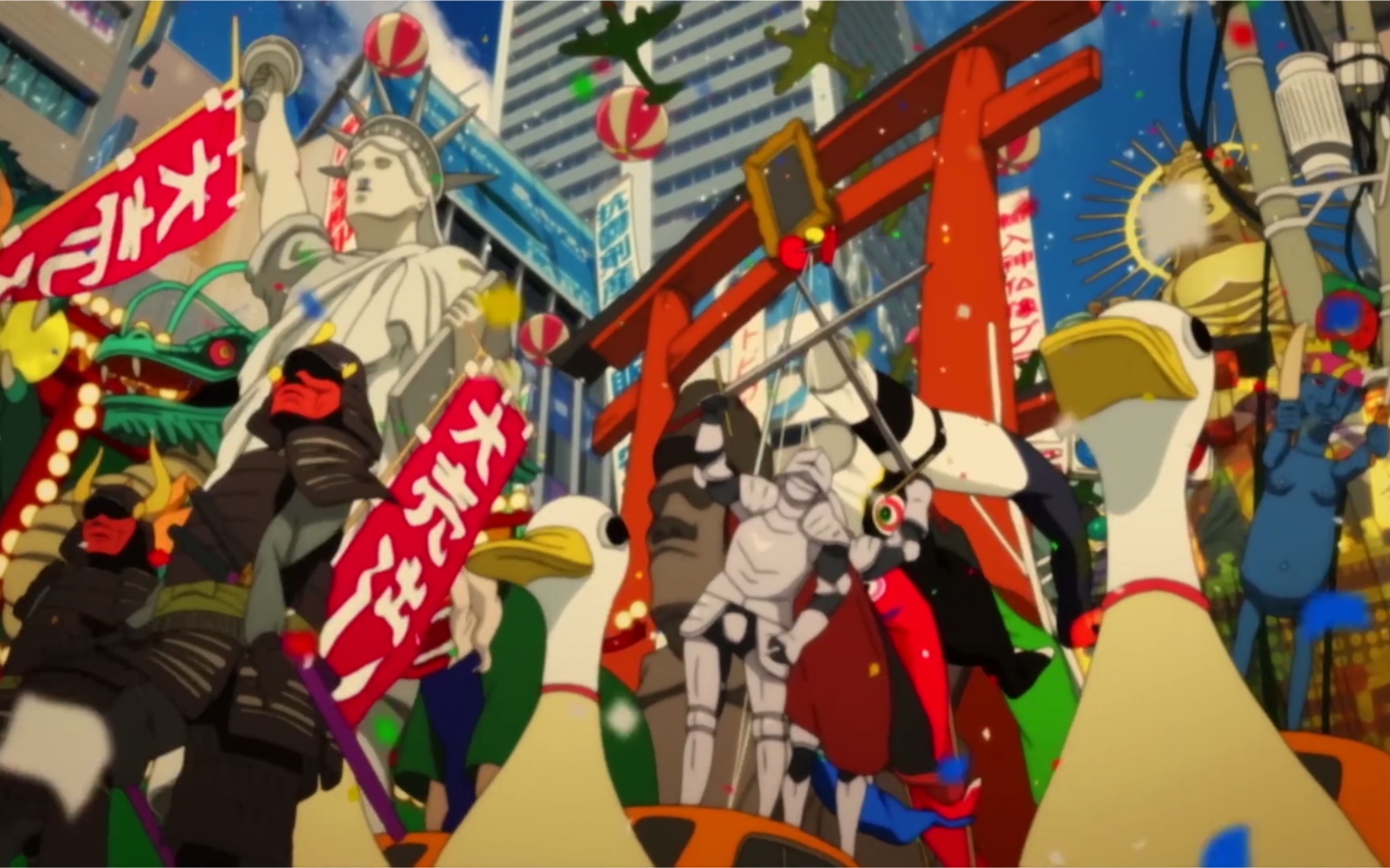 今敏导演经典电影红辣椒经典片段