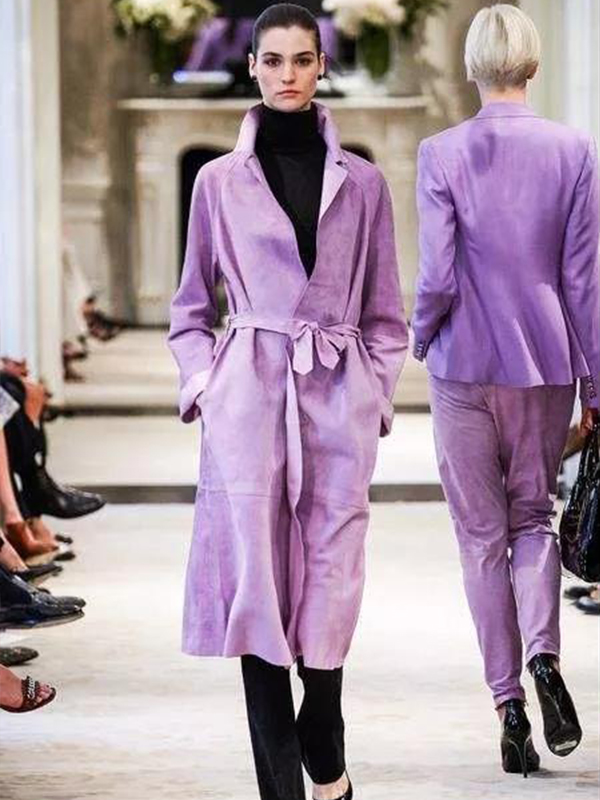 上次我们说到2018年流行色紫色,虽然紫色是个不好驾驭的颜色,但紫色也