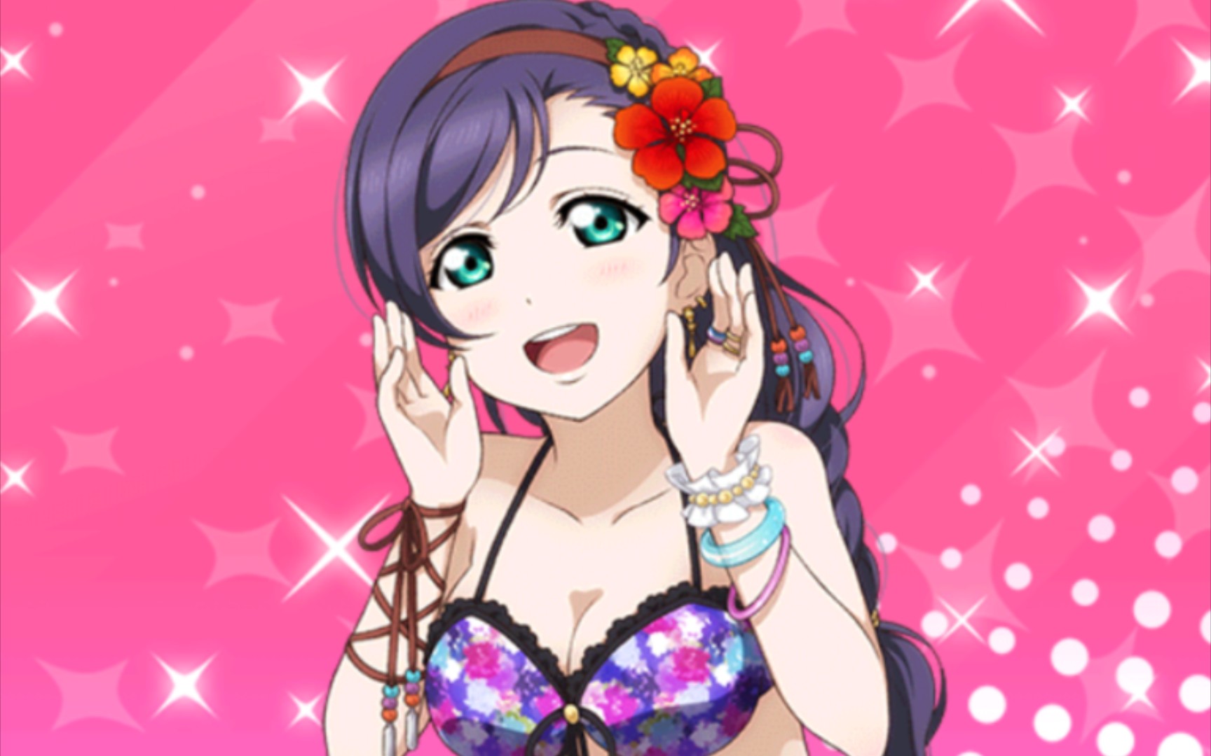 【东条希の个人剧情】来开心游玩吧(泳装!