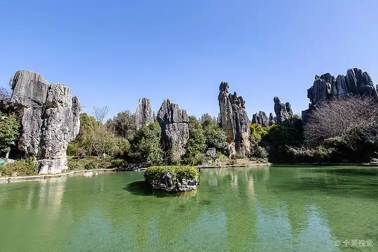 云南石林图片_云南石林高清图片_全景视觉