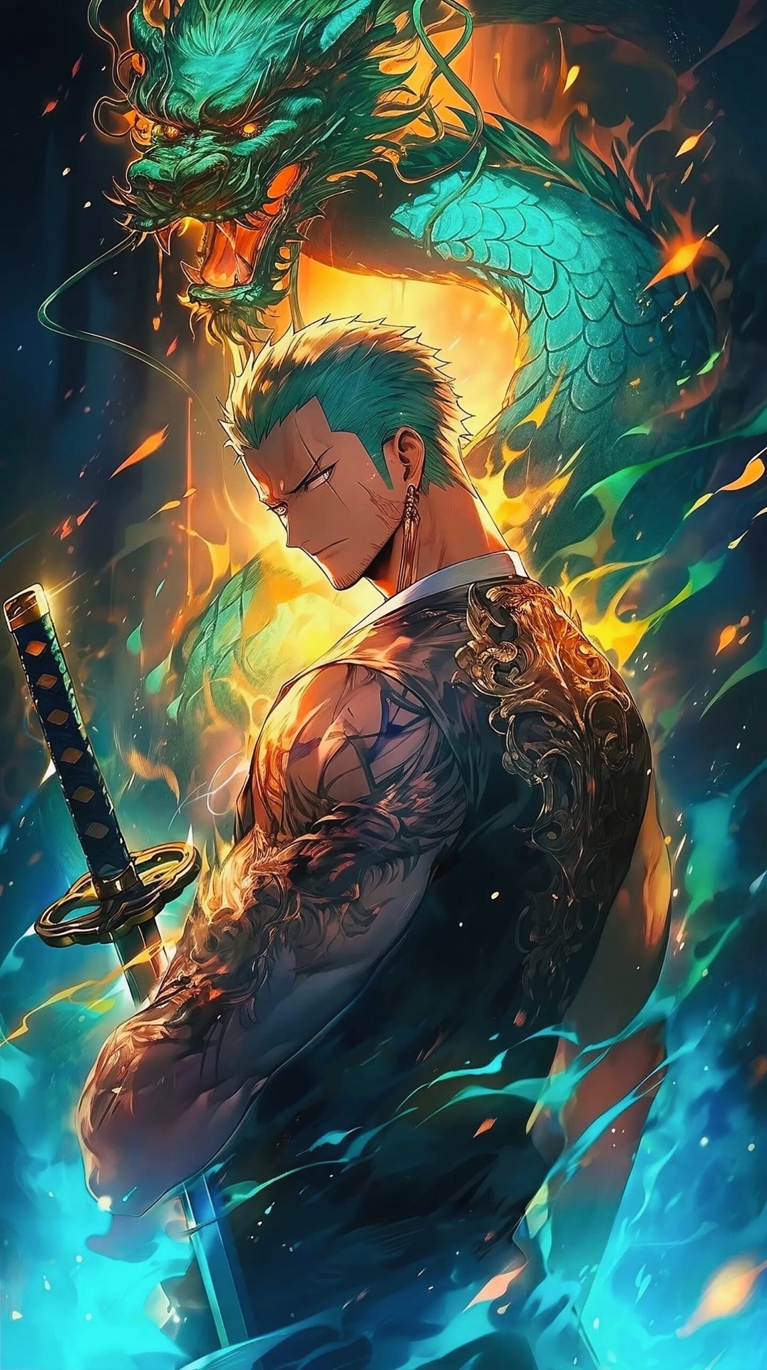 海贼王索隆高清无码壁纸