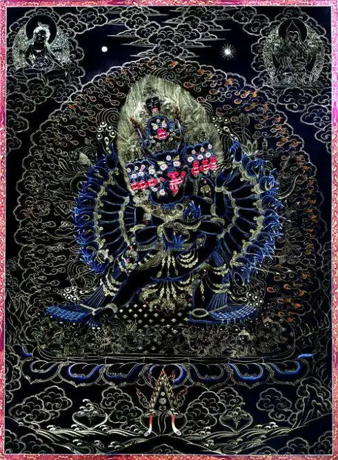 大威德金刚唐卡