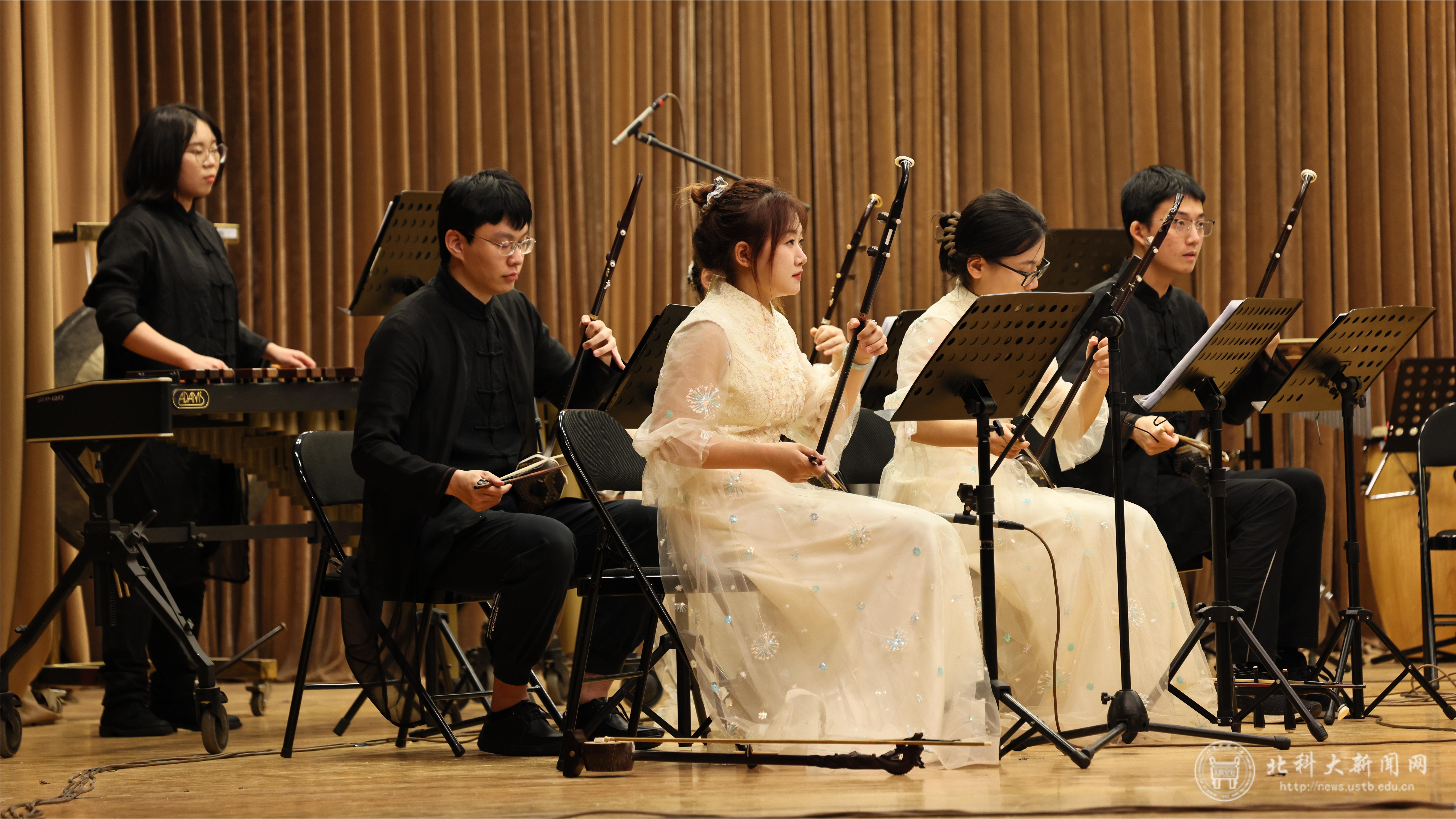 第10届贝壳青年艺术节青韵鎏光北京科技大学民乐团专场音乐会举办