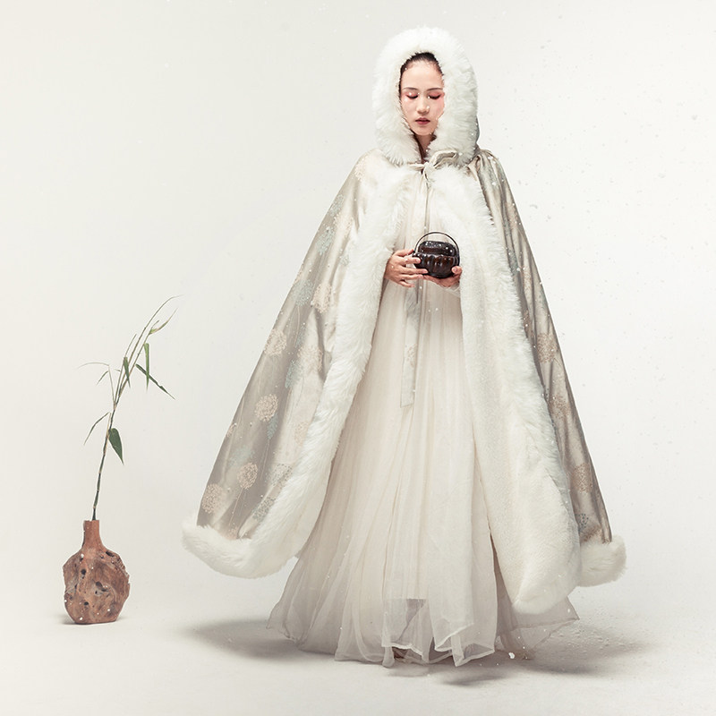 冬季斗篷外套女