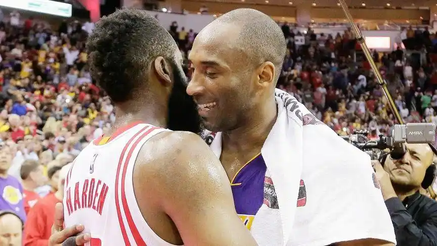 科比笑谈哈登若离开了火箭,哪个下家能圆冠军梦?保罗点赞