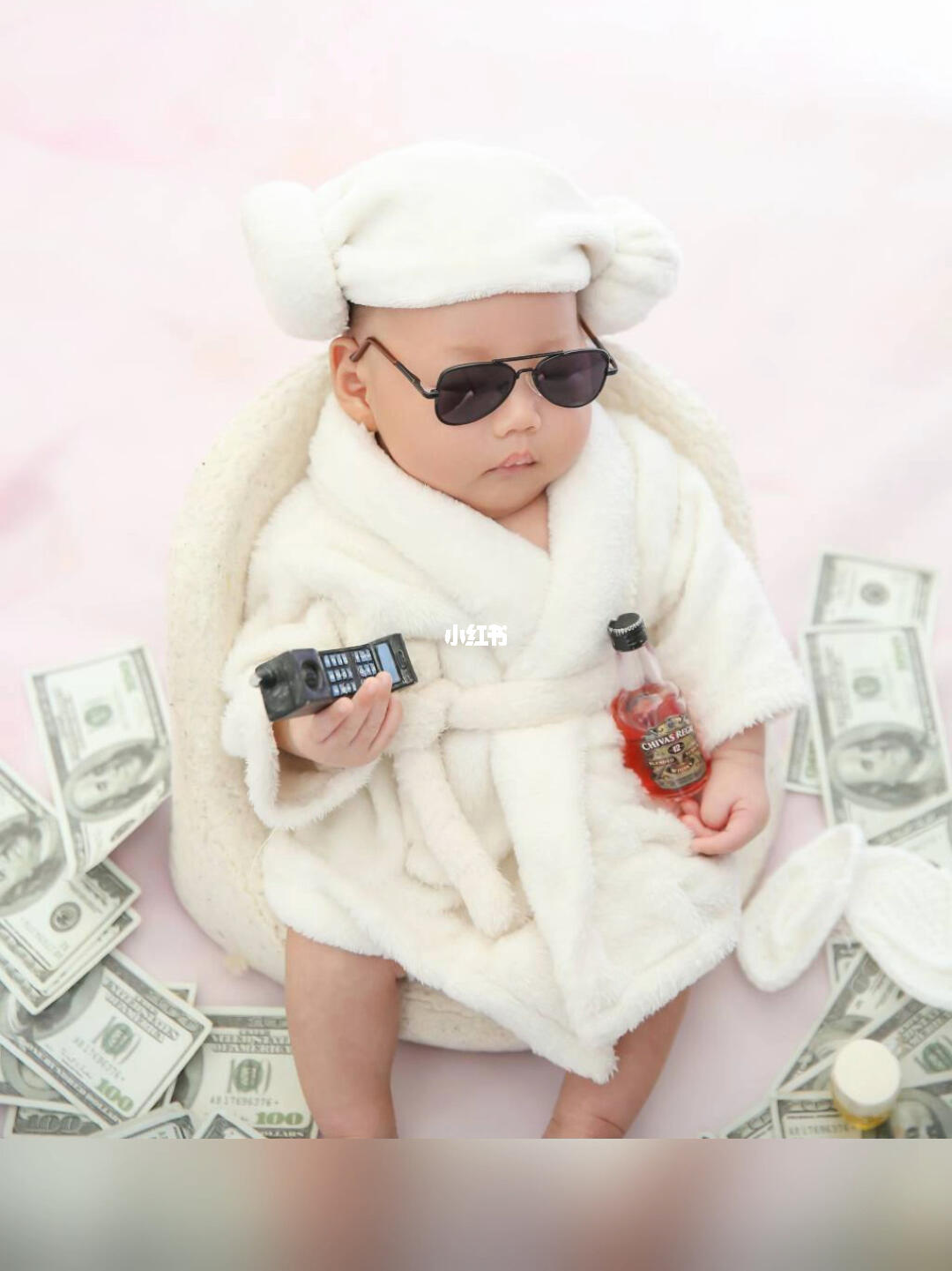 出生54斤的宝宝一个月豪横了07