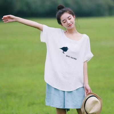 小清新的女生丸子头头像半夏半心