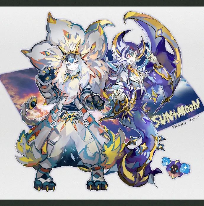 宝可梦拟人插画太华丽了把我的精灵球拿来