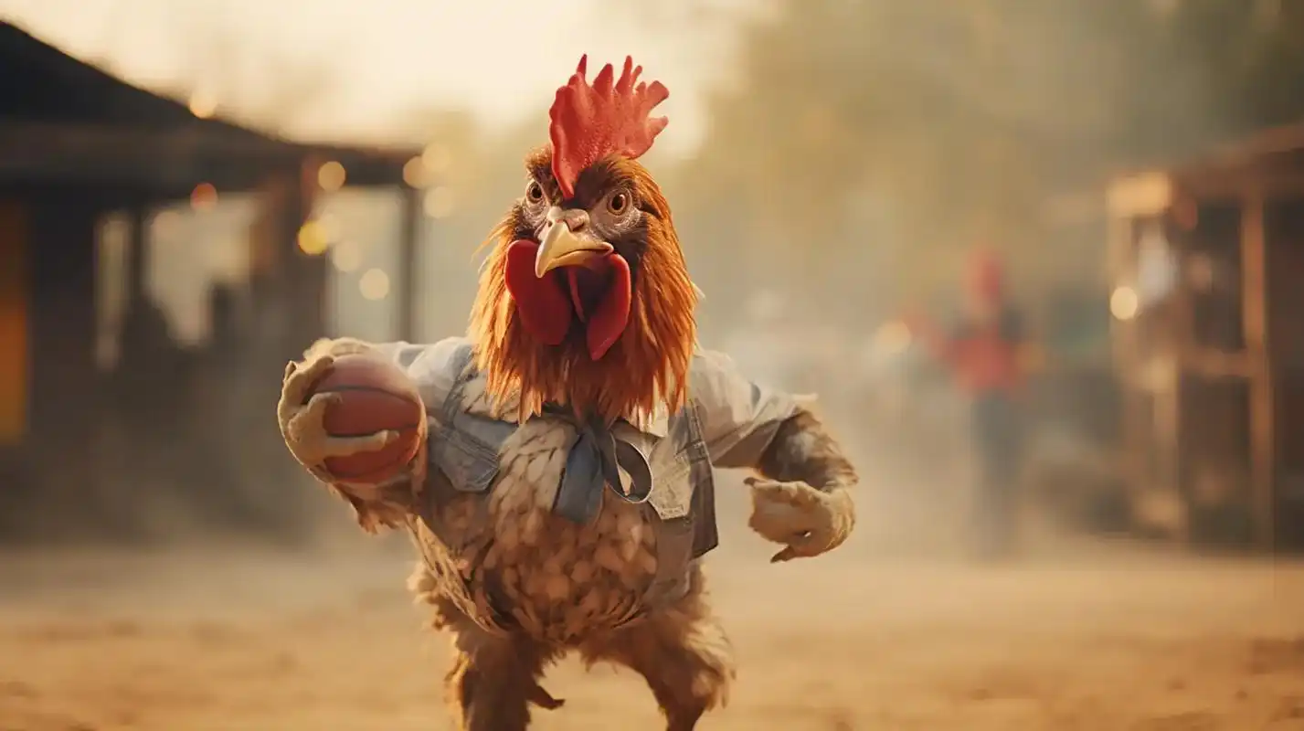 观只因有感!#公鸡中的战斗机 #鸡你实在太美 #神奇动物在抖 - 抖音