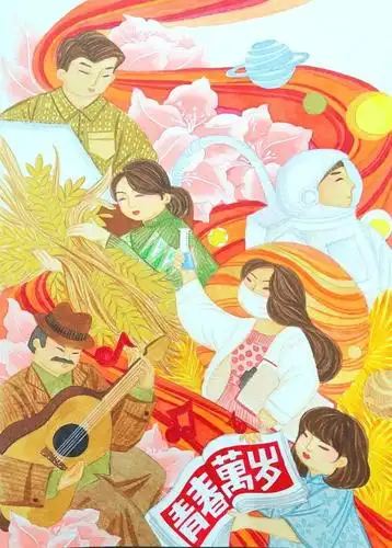 区委书记深情朗诵青春万岁序诗献礼建党100周年