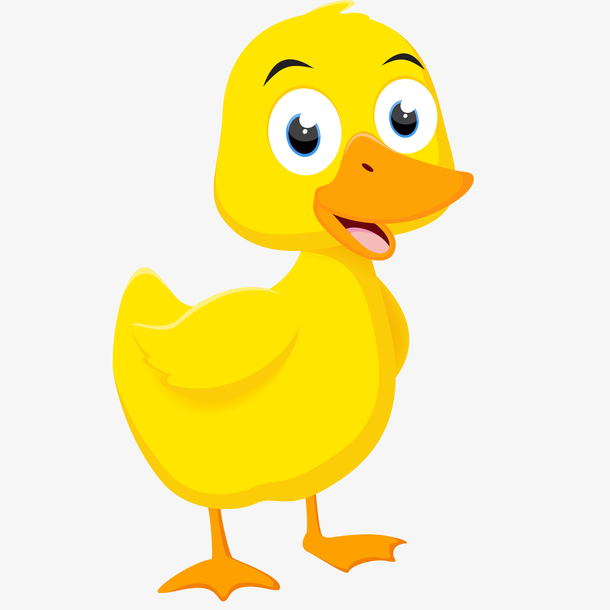 卡通家禽和野生动物