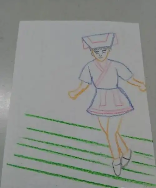 如何画壮族三月三简笔画