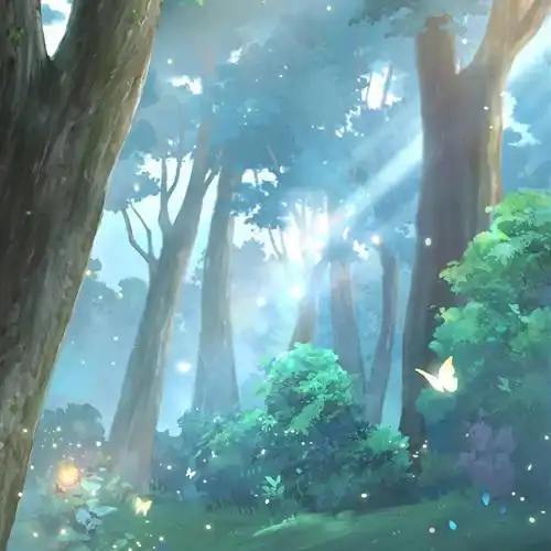 动漫风景头像但愿不要错过这美丽的风景