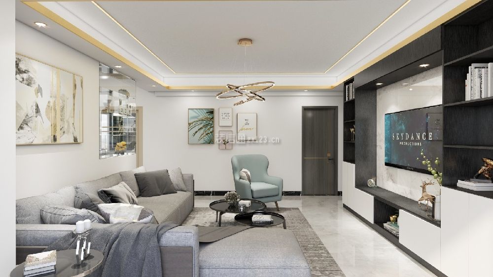 客厅吊顶装饰设计 客厅吊顶效果图大全图片