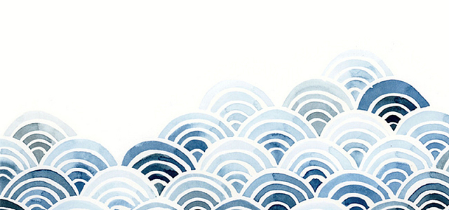 波浪简约纹理质感图