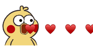 小黄鸡发射表情包发射爱心发射网球发射猪