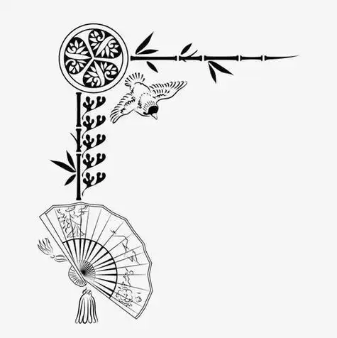 代表元素简笔画中国传统春节元素简笔画简笔画国风不同形状的祥云简笔