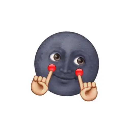 搞笑黑脸图片 - 海绵宝宝卡通头像!