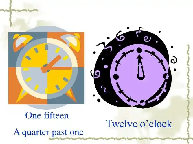 中职英语上册unit4_timeppt