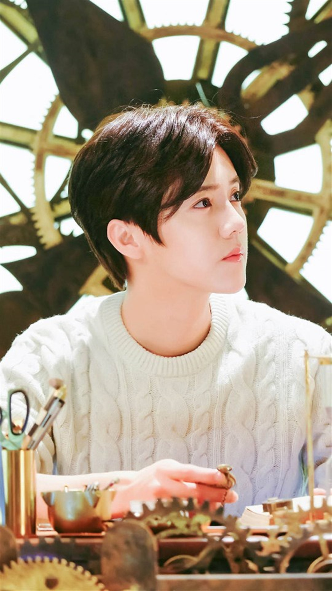 鹿晗小鲜肉人气偶像帅气明星高清壁纸下载