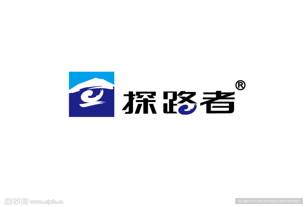 探路者品牌logo矢量图图片