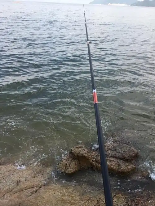 第一次去海边钓鱼