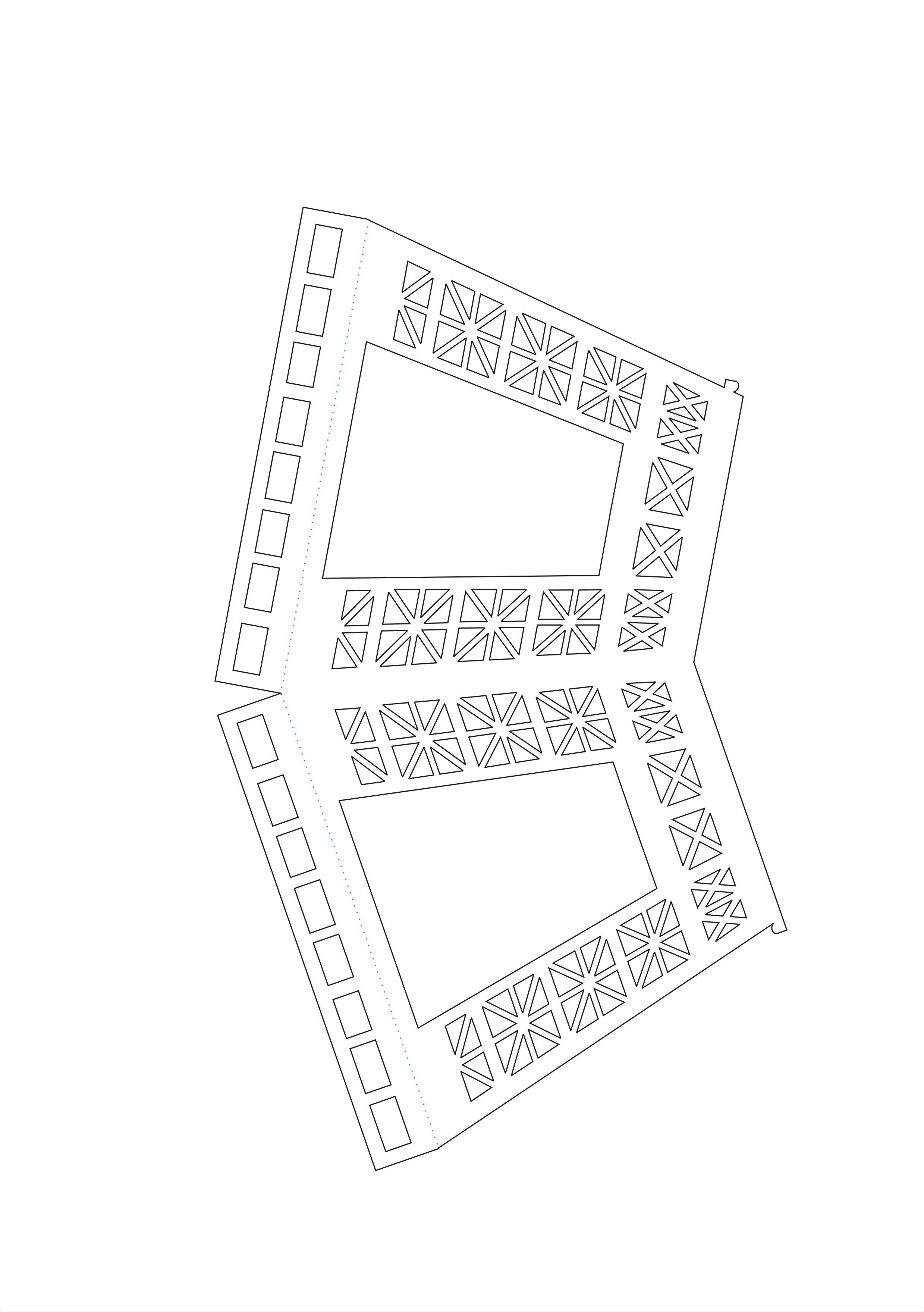 求埃菲尔铁塔的纸雕图纸.
