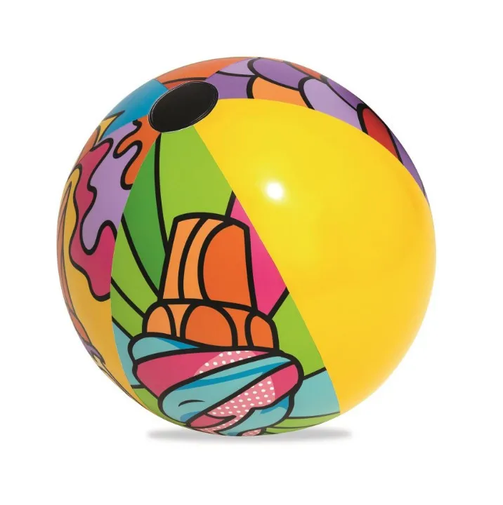 91cm beach ball ice cream pattern inflatable ball swimming water