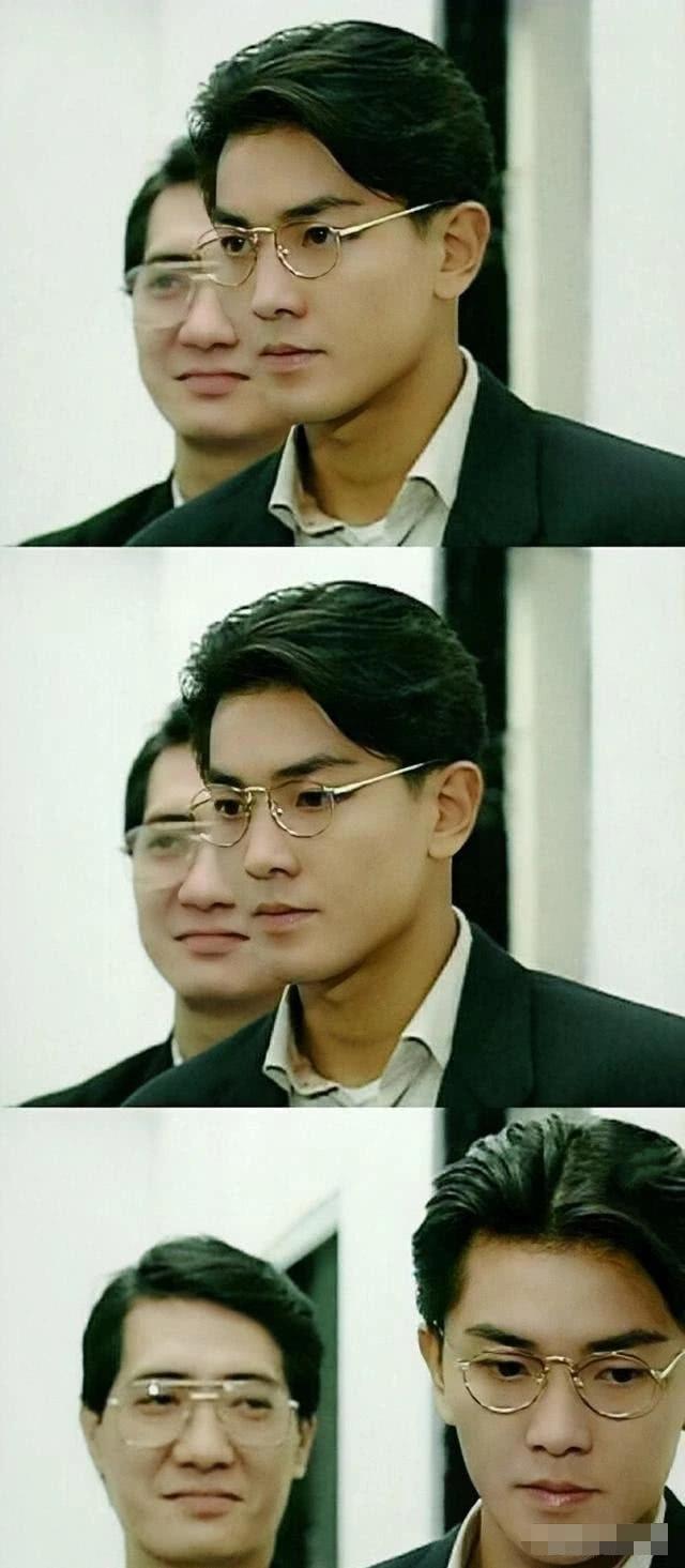 1991年电视剧《命运快车》中,郑伊健扮演的姜世杰也有类似造型,郑伊健