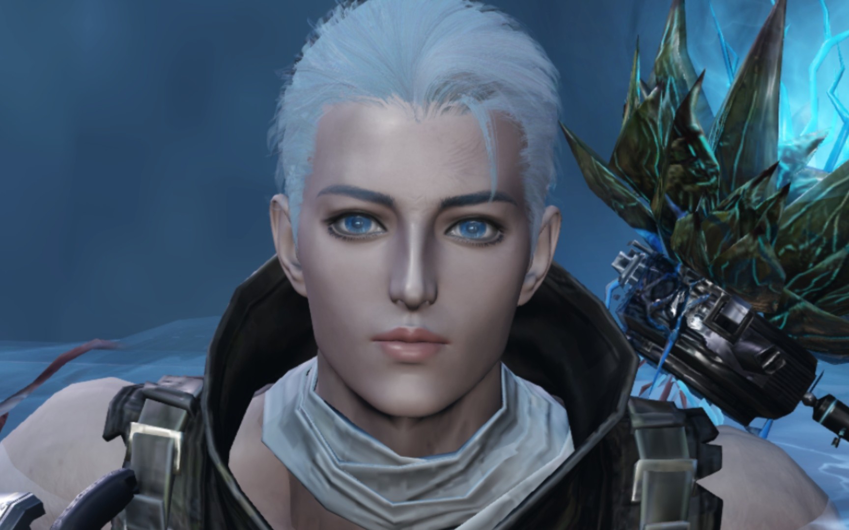 【明日之后】海妖相半感染男角色捏脸分享