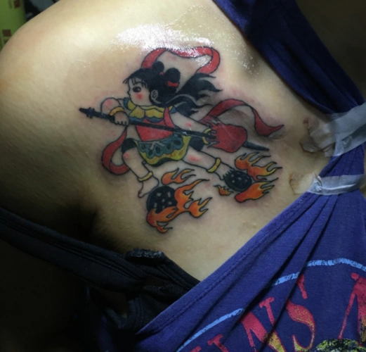 哪吒纹身图案大全10