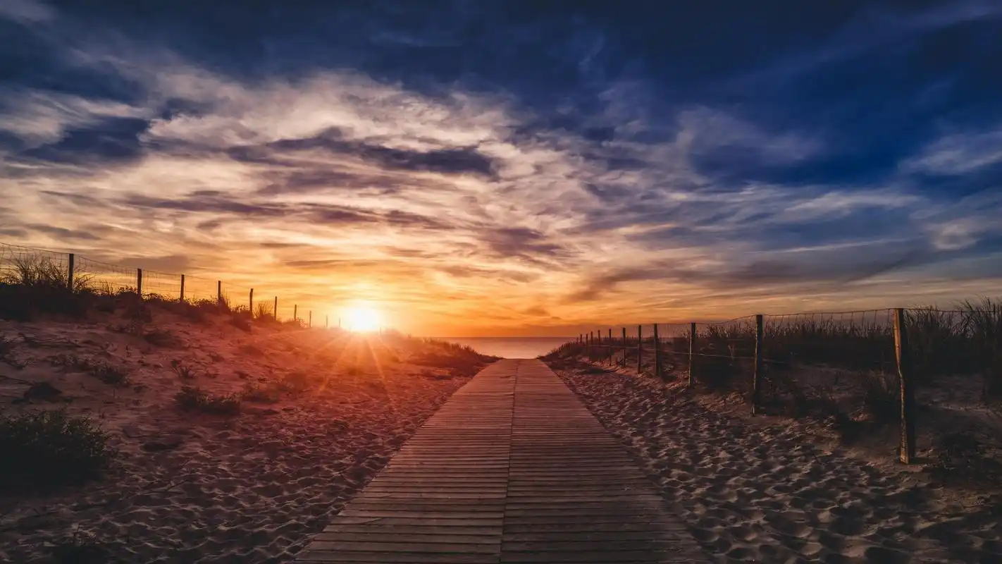 general 1920x1080 dark sky sunlight clouds sand depth of field