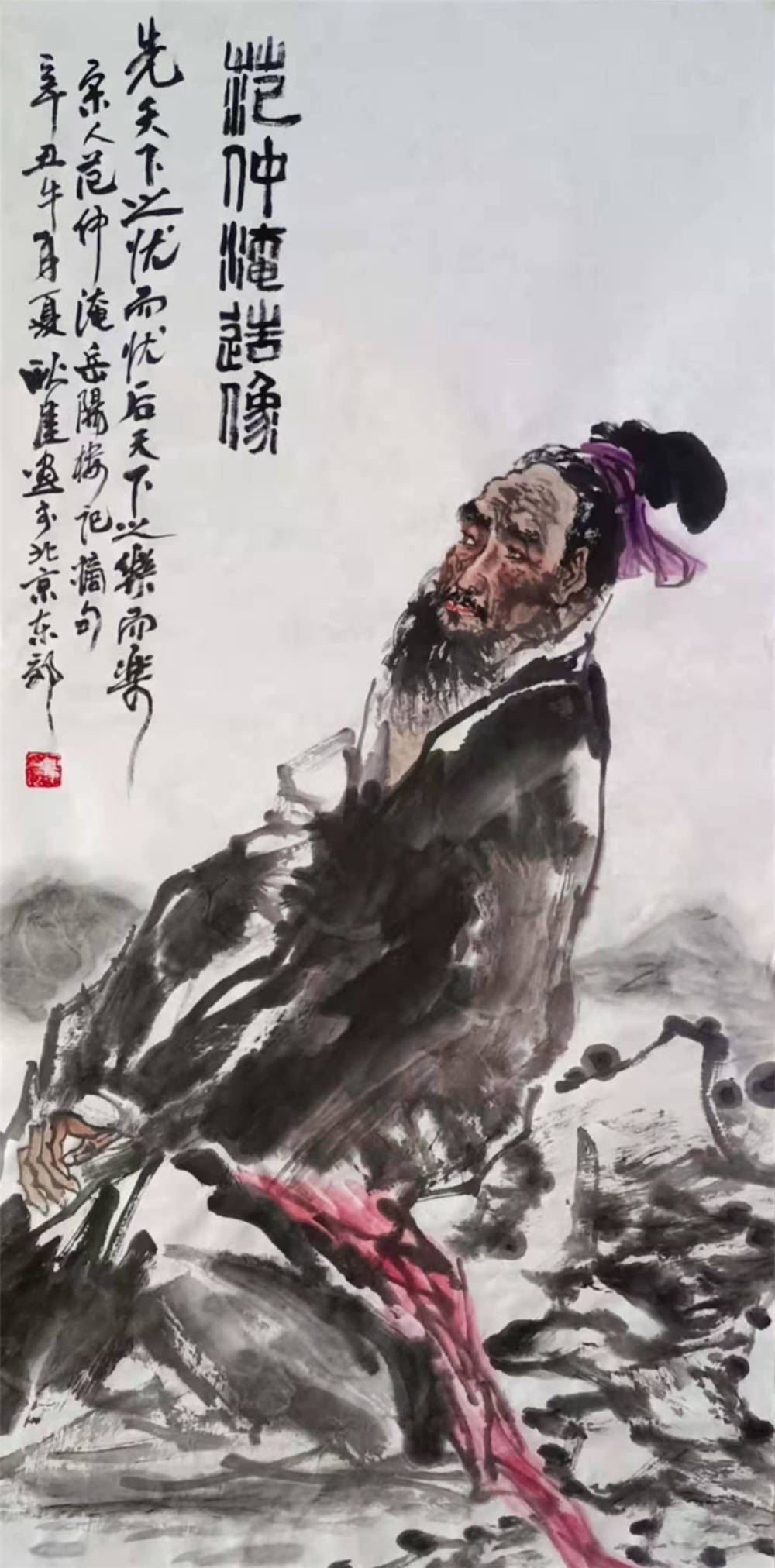 历史的追问与感怀——著名画家耿建《中国古代圣贤人物画集锦》赏析