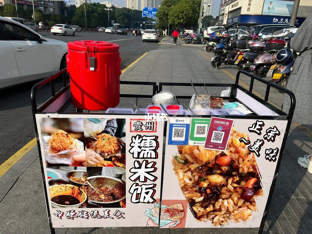 鸟儿有虫吃 却发现有人更早 又是摆烂的一天#长沙县  #糯米饭  #摆摊