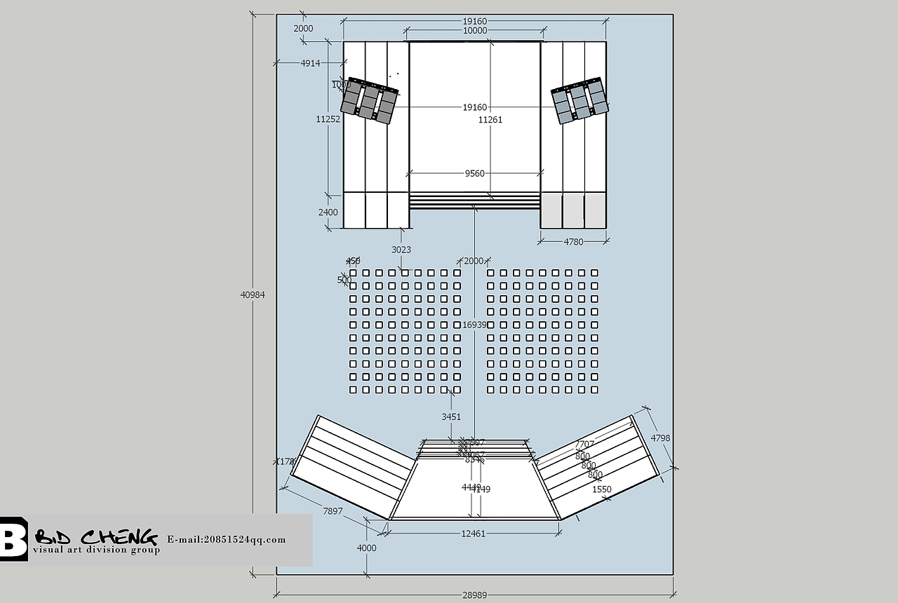 中国建筑中国尊竣工庆典舞台设计