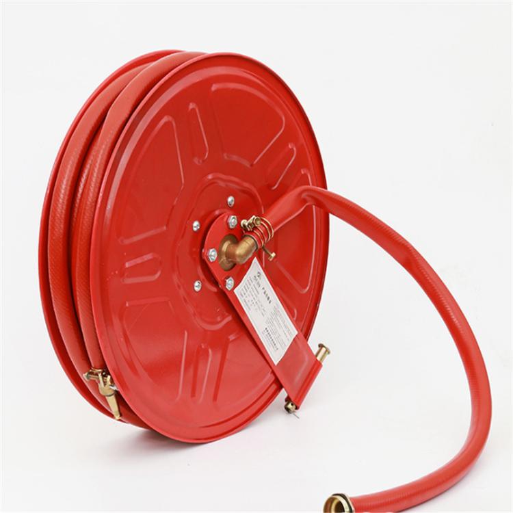 消防软管卷盘自救卷盘2025米消火栓箱卷盘19口径