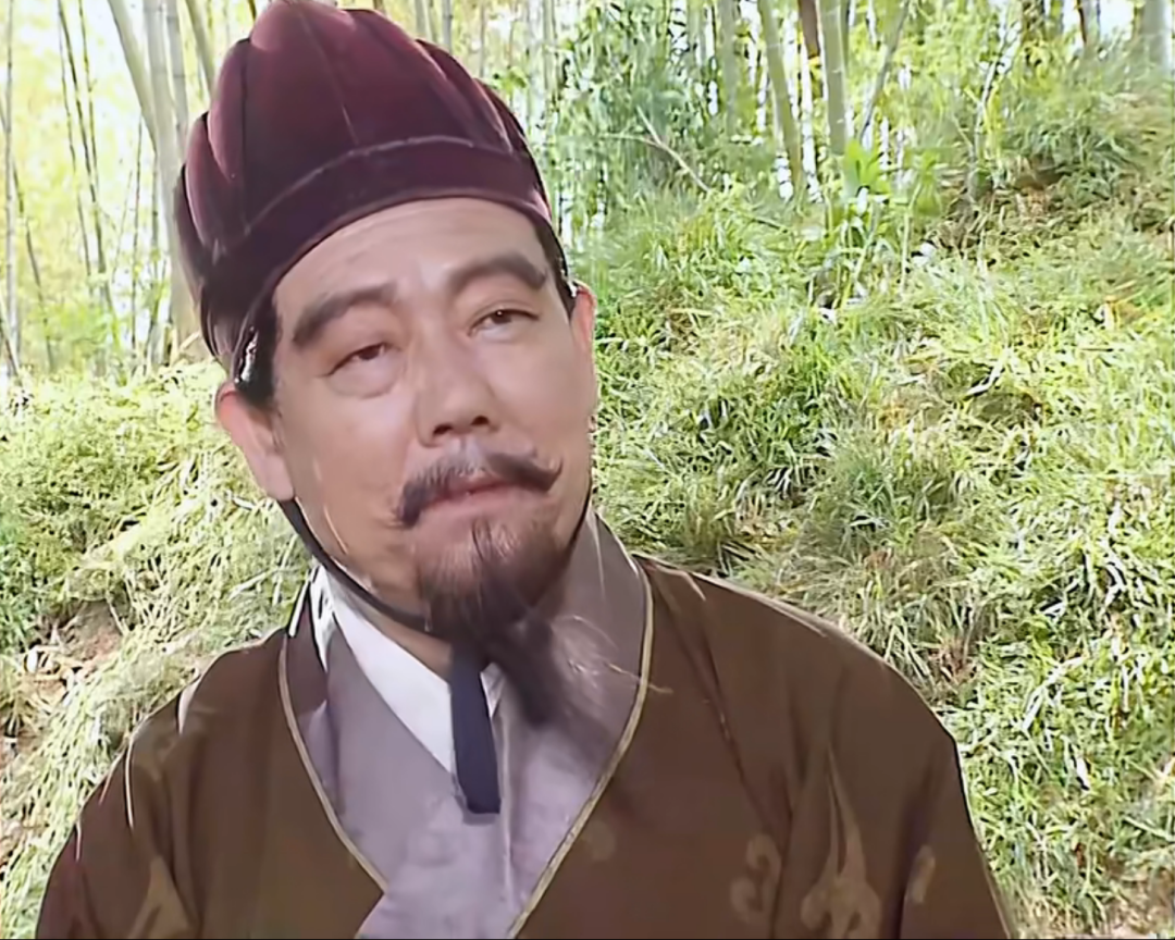 影视中的张松(张炬饰).来源/电视剧《三国演义》截图