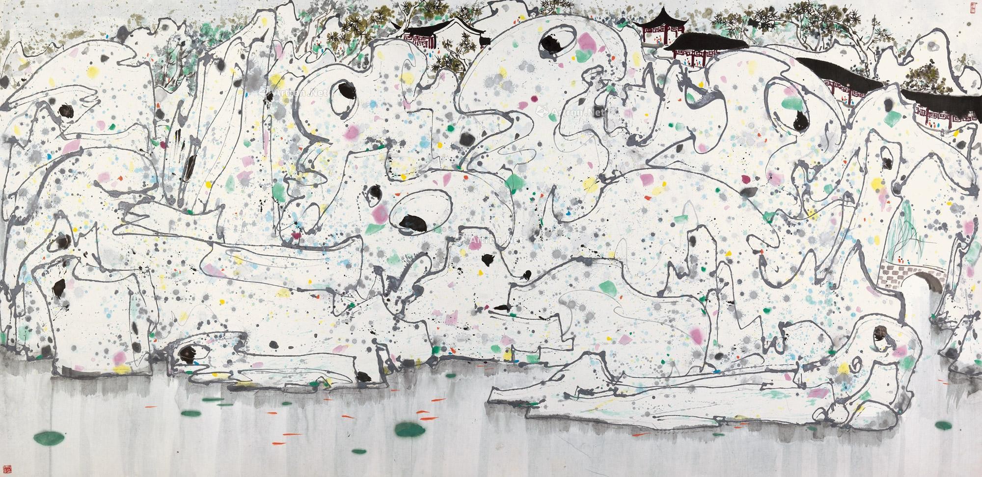 雅昌指数榜吴冠中最贵作品top10