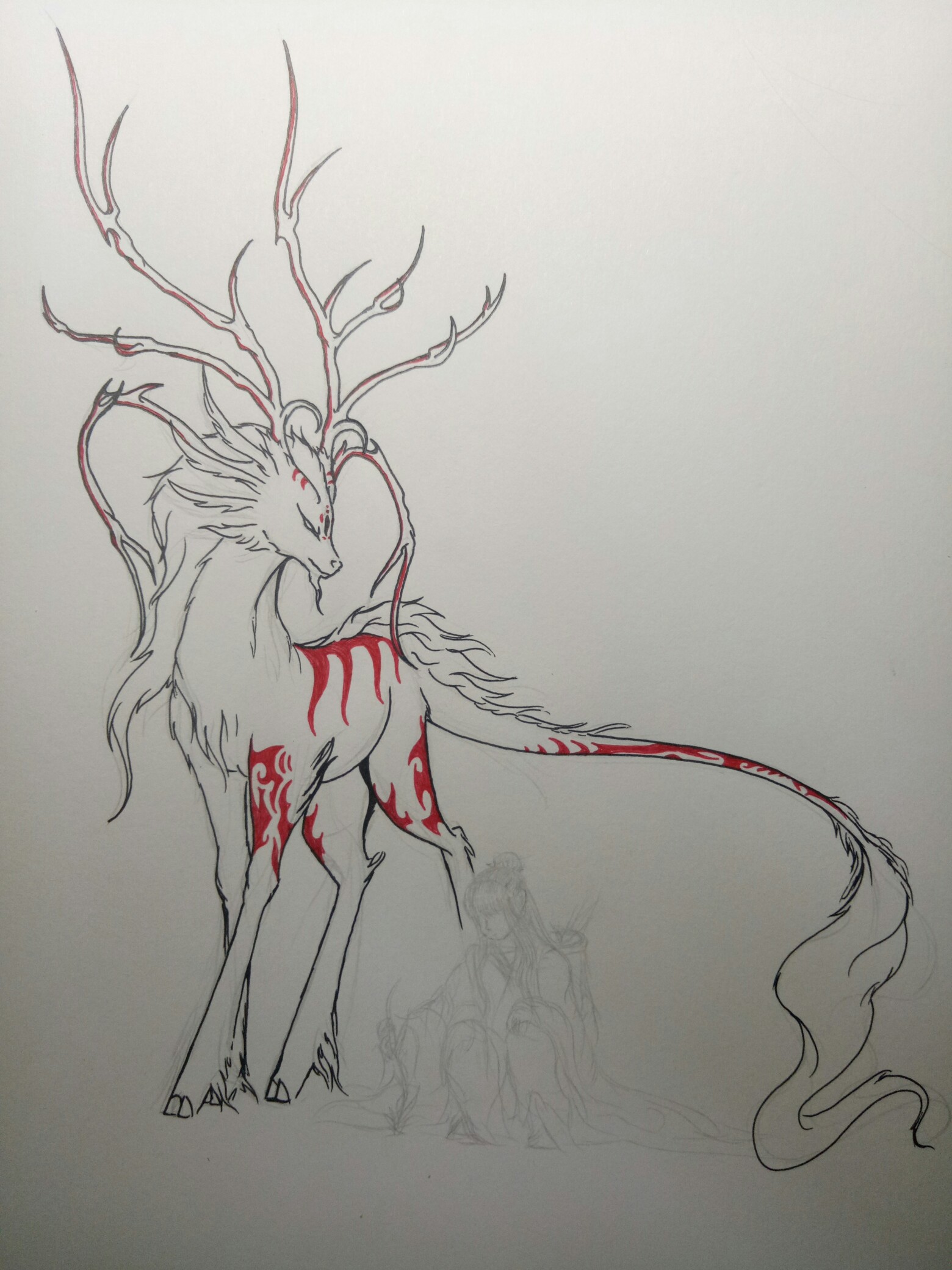 神兽 祥兽 灵兽 古风手绘教程