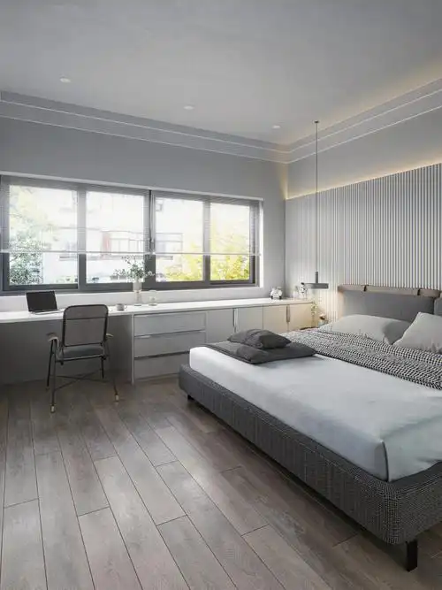 卧室做靠窗书桌太正确了75直接省出间书房